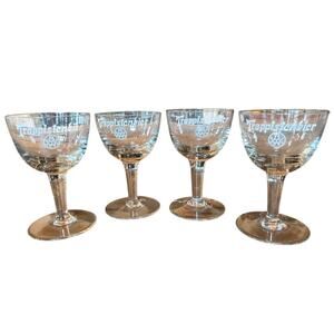 4 Vintage‎ Trappistenbier German Beer Glasses